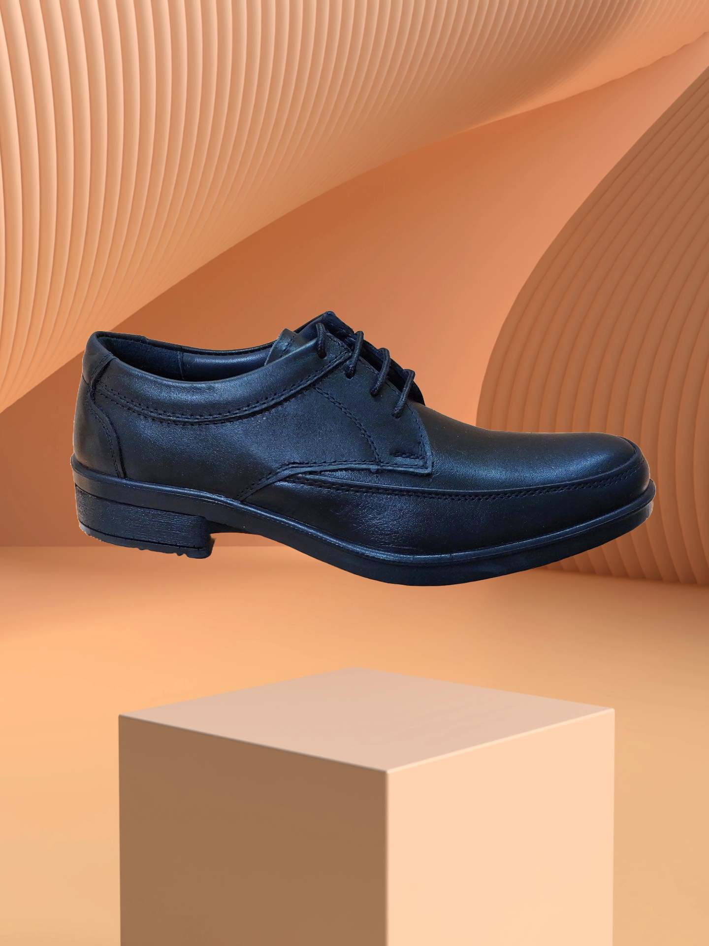 کفش مردانه تمام چرم طبیعی مدل 0024