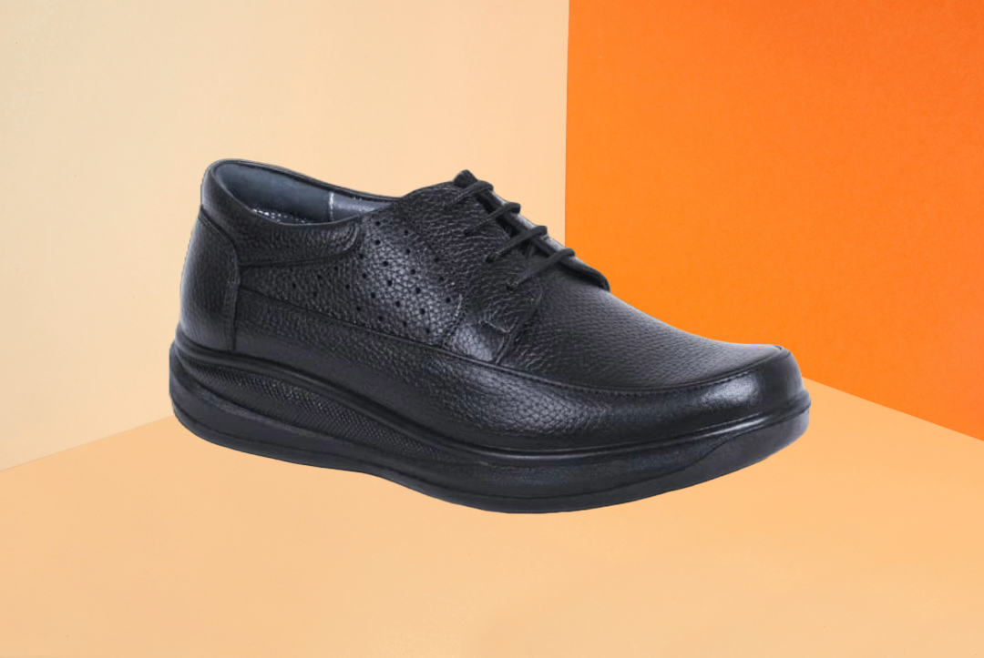 کفش مردانه تمام چرم طبیعی مدل 132 - تصویر 3